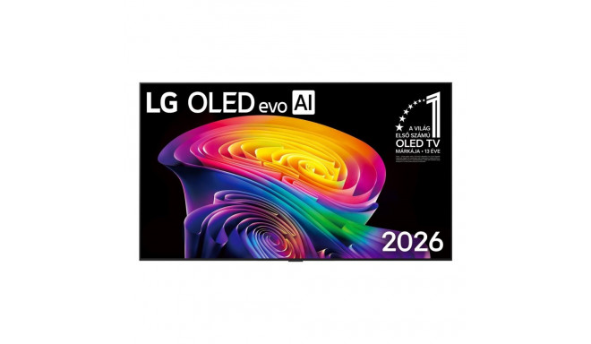 LG nutiteler OLED evo AI OLED65C61LA 165.1cm (65") 4K Ultra HD Wi-Fi, must