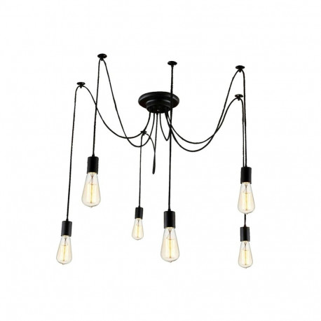 ZD74 Lampa sufitowa 6 ramion żyrandol