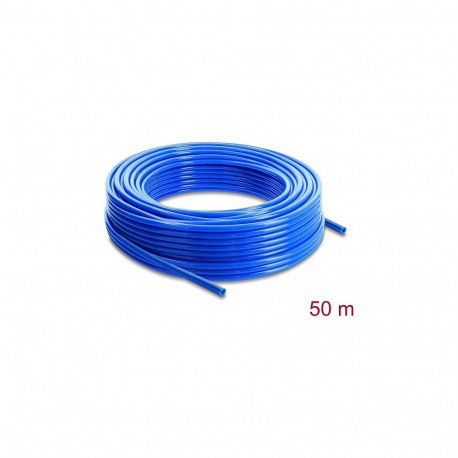 "Delock Pneumatikschlauch 8 x 5 mm 50 m Rolle blau"