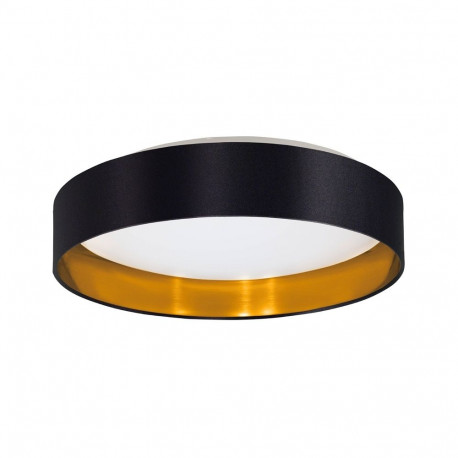 plafond LED Maserlo 38 cm 99539 must/kuld