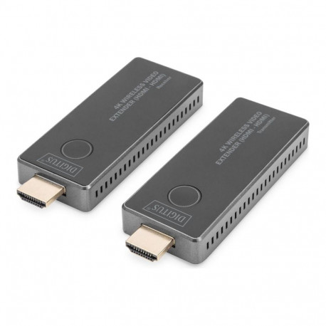 Digitus 4K Wireless Video Extender, 30 m (HDMI - HDMI) | DS-55323 | Black/Silver
