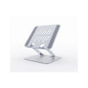 Gembird Foldable notebook riser stand, spacegrey |