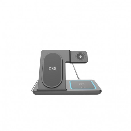 Gembird TA-WPC31S-01-BK 3-in-1 foldable wireless charger stand, 15 W, Samsung watch, black |