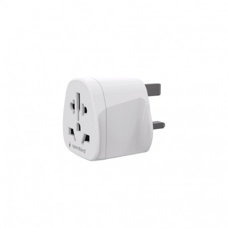 Gembird A-AC-UKMINTF World to UK power adapter plug, 10 A |