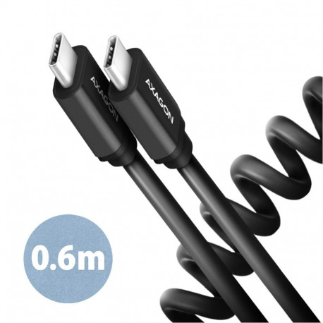 Axagon BUCM-CM10TB TWISTER USB-C USB-C cable 0.6 m