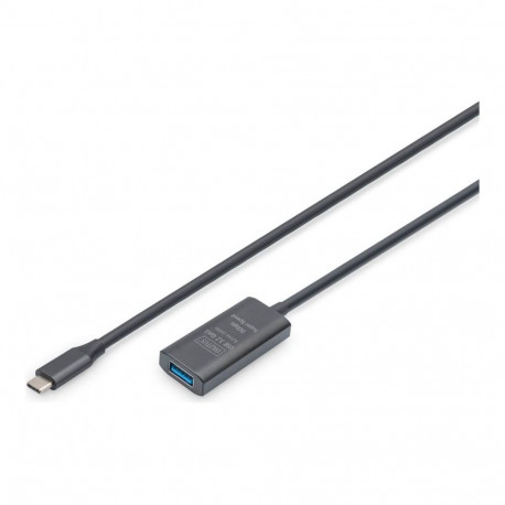 Digitus | Active USB 3.2 Gen1 5G extension cable | DA-73110 | USB-C to USB-A