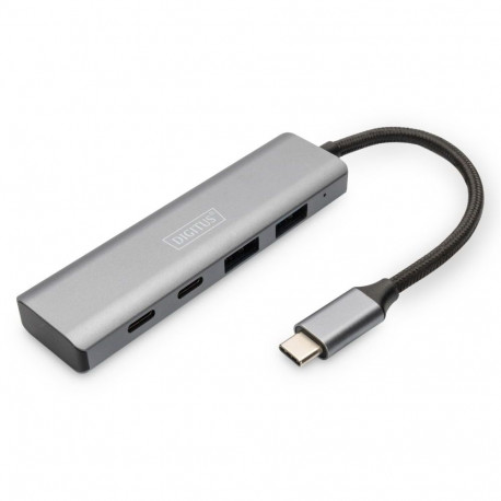 Digitus USB-C 4 Port HUB 2x USB-A + 2x USB-C Gen2 DA-70245