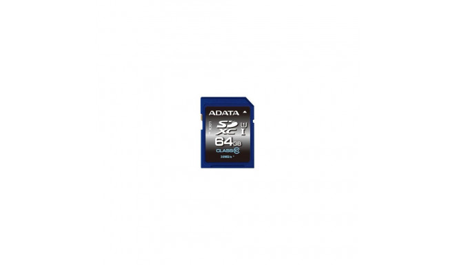 ADATA Premier 64 GB SDHC Flash memory class 10 No