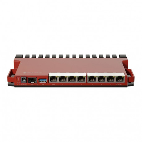 Mikrotik Router L009UiGS-RM No Wi-Fi, 10/100/1000 Mbit/s, Ethernet LAN (RJ-45) ports 8, 1x USB 3.0 t