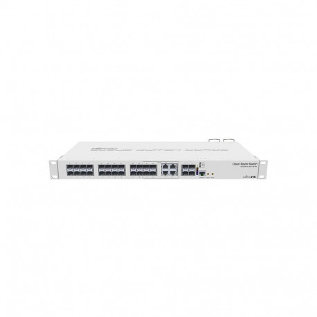 Mikrotik Switch||CRS328-4C-20S-4S+RM|Type L2|Rack 1U|4x10/100/1000BASE-T/SFP combo|20xSFP|4xSFP+|1xR