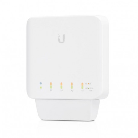 UBIQUITI Switch||USW-FLEX|5x10Base-T / 100Base-TX / 1000Base-T|PoE ports 5|15.4 Watts|USW-FLEX