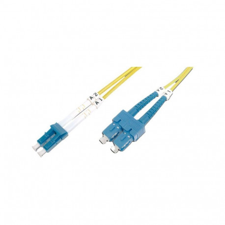 Digitus Patch Cord FO, Duplex, LC to SC SM OS2 09/125 , 1 m
