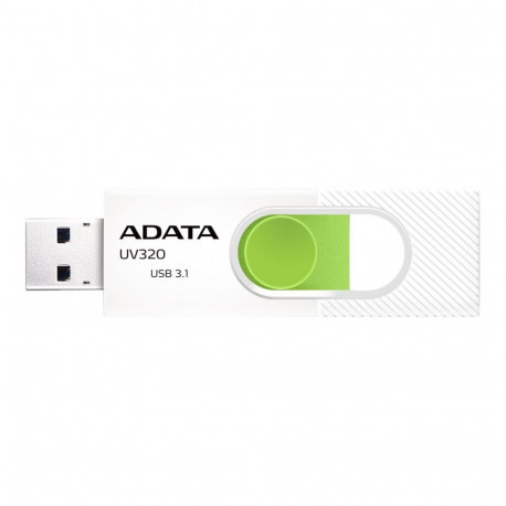 ADATA UV320 32 GB, USB 3.1, White/Green