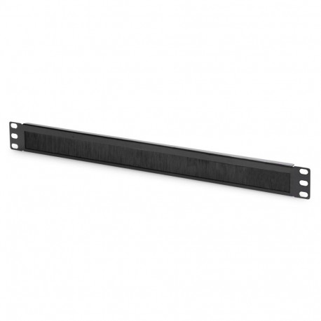 Digitus 1U cable brush management panel open brush DN-97661 Black