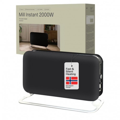 Mill Heater SG2000LED Convection Heater, 2000 W, Number of power levels 3, Suitable for rooms up to 