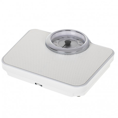 Adler Mechanical Bathroom Scale AD 8180 Maximum weight (capacity) 136 kg, Accuracy 1000 g, White