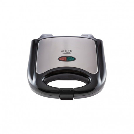 Adler Sandwich maker AD 3015 750 W, Number of plates 1, Number of pastry 2, Black