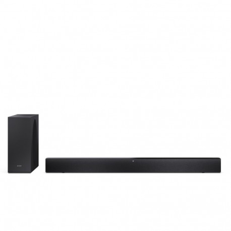 Sharp 2.1 Dolby Atmos/DTS Virtual:X Soundbar with Slim Wireless Subwoofer | HT-SBW310 | 330 W | Blue