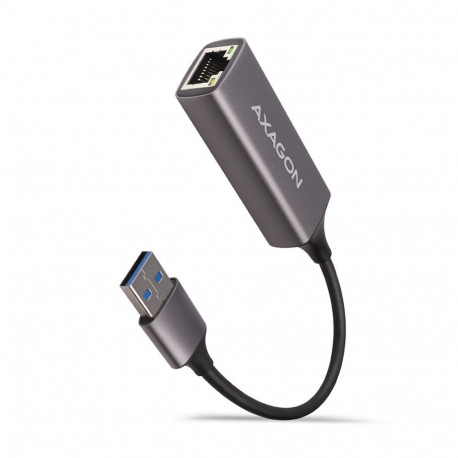 Axagon ADE-TR USB-A 3.2 Gen 1 - Gigabit Ethernet adapter, auto install, TITAN GRAY
