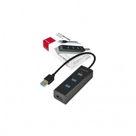 Axagon Four-port USB 3.0 hub with fast charging and power support | HUE-S2B