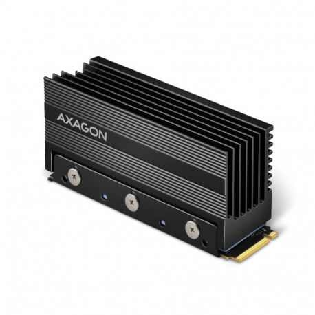 Axagon Passive aluminum heatsink for single-sided and double-sided M.2 SSD disks, size 2280, height 