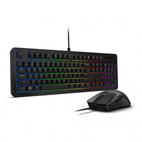 Lenovo Legion KM310 RGB | Gaming Keyboard and Mouse Set | Wired | US English | Black