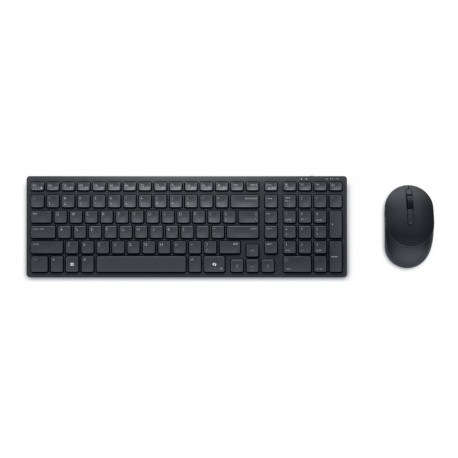 Dell | Silent Keyboard and Mouse | KM555 | Keyboard and Mouse Set | Wireless | US International (QWE