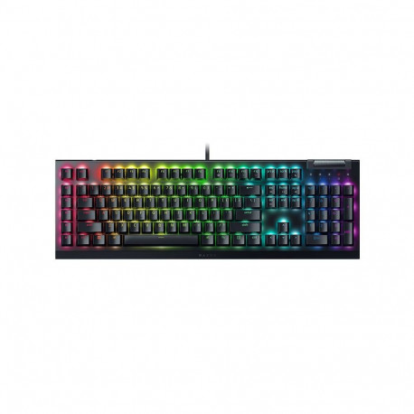 Razer BlackWidow V4 X Mechanical Gaming Keyboard, Yellow Switch, US Layout, Wired, Black