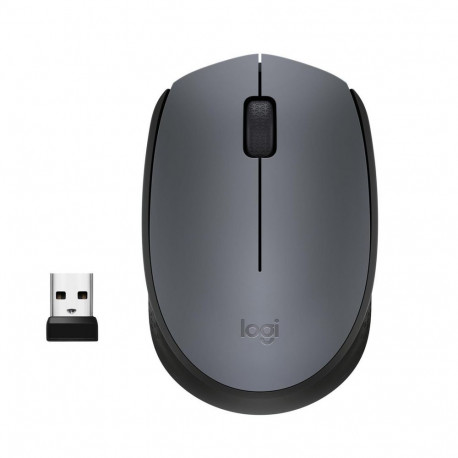 Logitech MOUSE USB OPTICAL WRL M170/GREY 910-004642