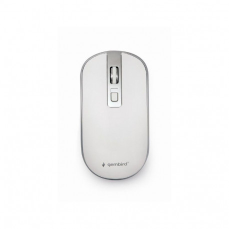 Gembird Wireless Optical mouse MUSW-4B-05 USB, White