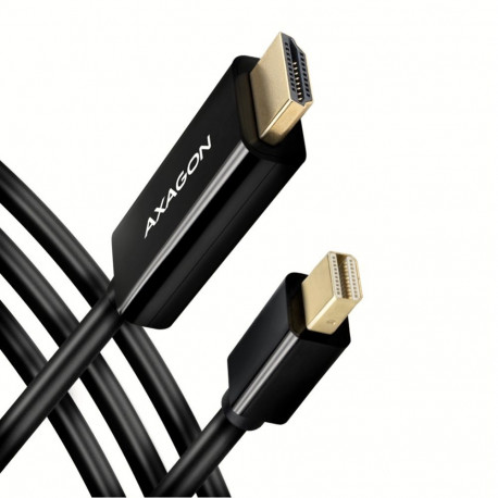 Axagon RVDM-HI14C2 MINI DP > HDMI cable 1.8 m, 4K/30Hz