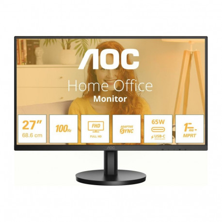 AOC 27B3CA2 27" IPS/16:9/1920x1080/250cd/m2/1ms HDMI, USB, Headphone out |