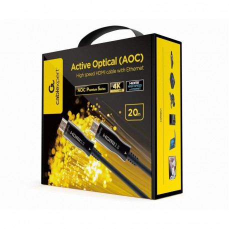 Gembird CABLE HDMI-HDMI 20M AOC/CCBP-HDMI-AOC-20M-02
