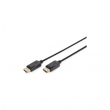 Digitus DisplayPort Connection Cable AK-340100-010-S Black, DP to DP, 1 m