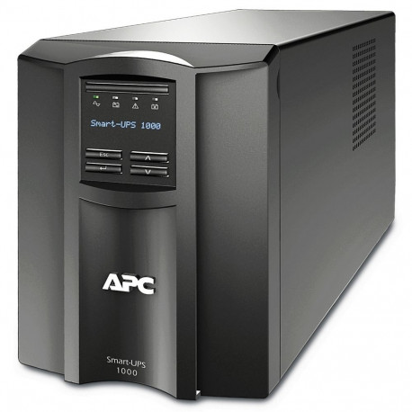 Schneider Electric APC Smart-UPS, Line Interactive, 1000VA, Tower, 230V, 8x IEC C13 outlets, SmartCo