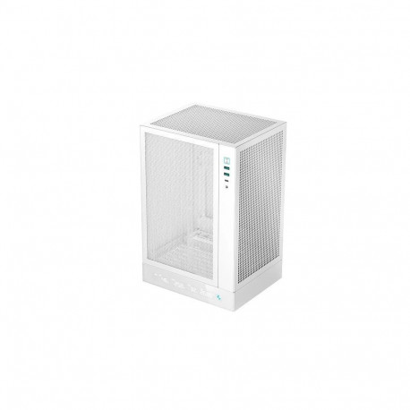 Deepcool PC Gaming Case | CH170 DIGITAL | White | Mini ITX | Power supply included No | ATX PS2