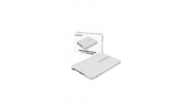 Axagon Internal 2.5" box with SATA interface for M.2 SATA SSD