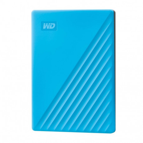 Western Digital External HDD||My Passport|4TB|USB 2.0|USB 3.0|USB 3.2|Colour Blue|WDBPKJ0040BBL-WESN