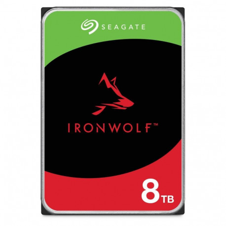 SeaGate HDD||IronWolf|8TB|SATA 3.0|256 MB|7200 rpm|Discs/Heads 5/10|3,5"|ST8000VN004