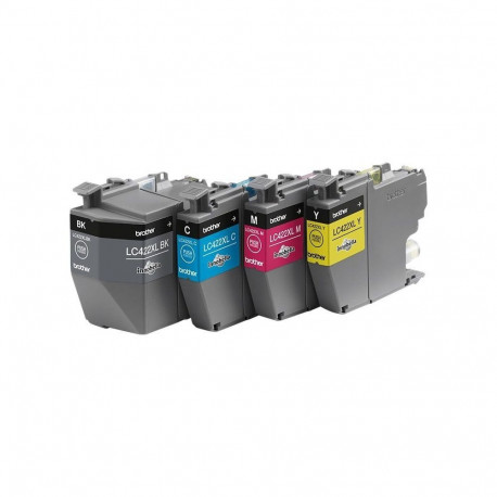 Brother LC422XLVAL | Ink Cartridge | Black, Cyan, Magenta, Yellow