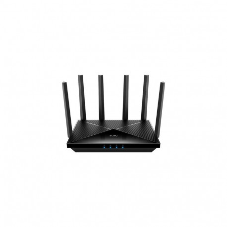 Cudy WR11000 wireless router 2.5 Gigabit Ethernet Tri-band (2.4 GHz / 5 GHz / 6 GHz) Black