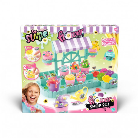 SO SLIME playset Flower Shop