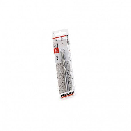 HSS drill for metal 7.5x109mm Kreator