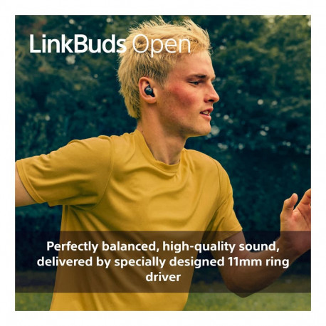 "Sony LinkBuds Open True Wireless-Headphones black"