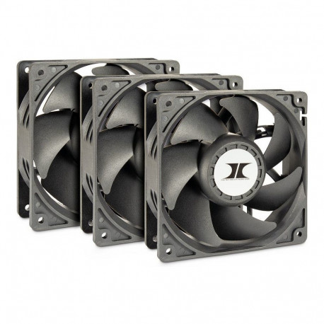 Inter-Tech ventilaatorikomplekt IPC Fan Set 120*120*38 3x ventilaatorit 120mm