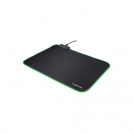 Mängurihiirematt RGB LED-valgustusega 350x260x3mm, pehme