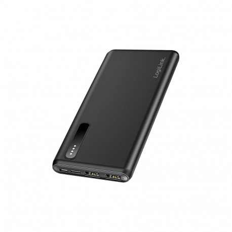 "Logilink Mobile Power Bank, LiPo, 8.000 mAh, black"