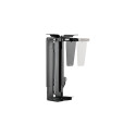 "Logilink Adjustable Under-Desk CPU Mount, easy-locking,360°"
