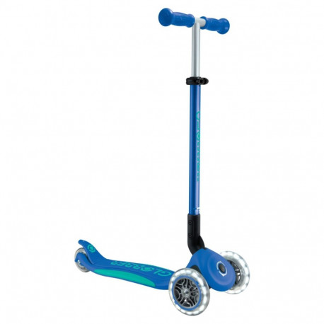 Globber Primo Foldable Plus Lights Kids Classic scooter Blue, Navy