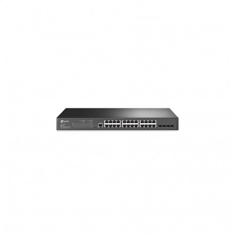 TP-Link kommutaator JetStream 24-pordine Gigabit L2 hallatav 4 SFP-pesaga